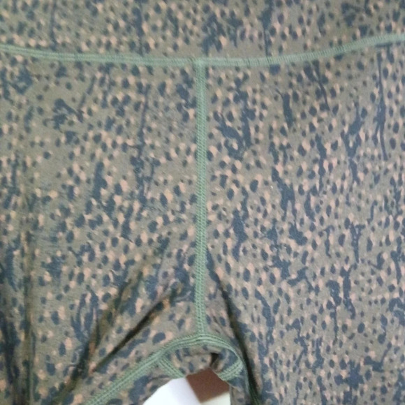 Varley Let's Go High Rise Leggings Brown Animal Print Medium - Picture 2 of 8